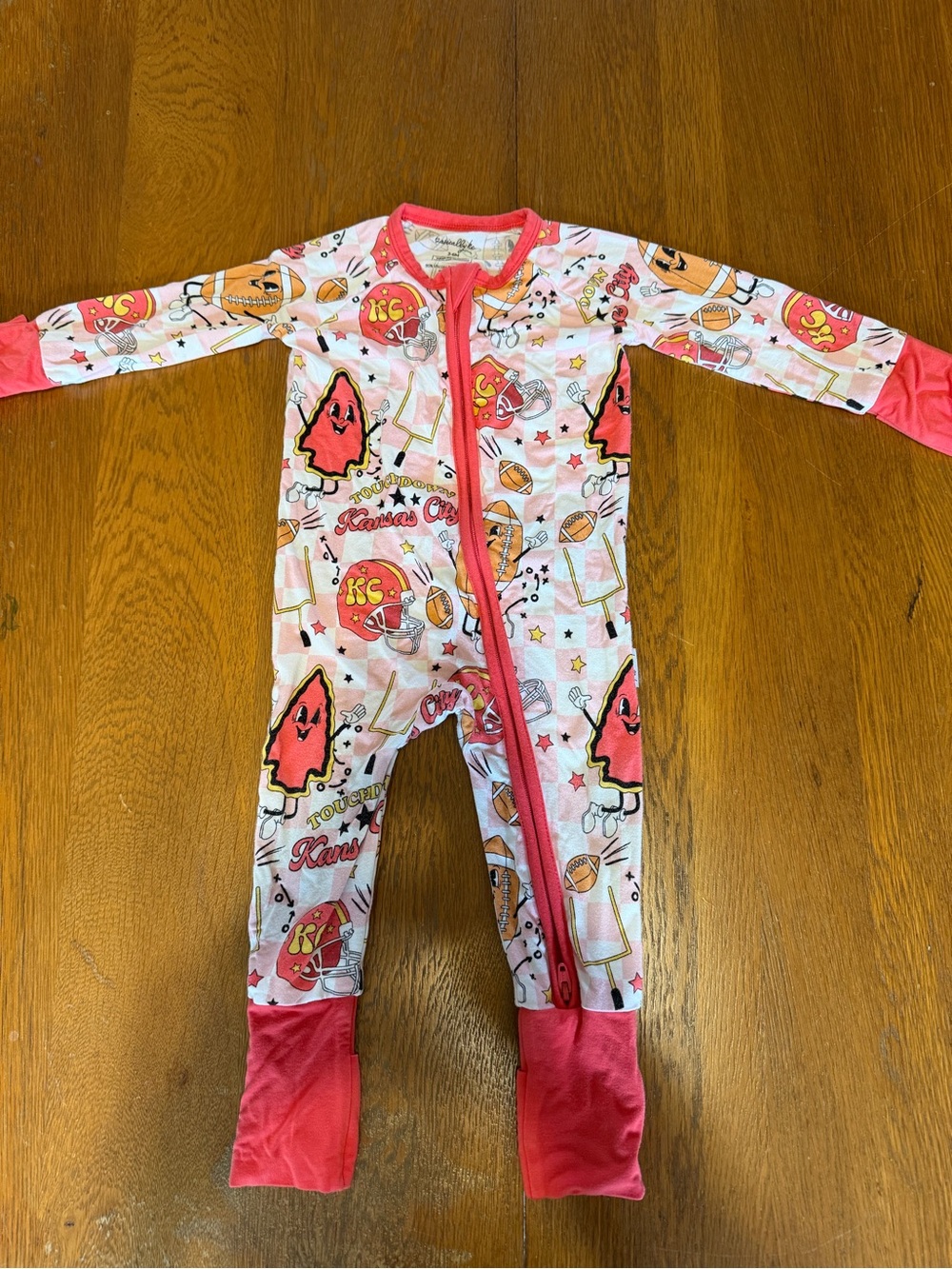 Kansas City Chiefs Sleeper 3-6 Months GUC